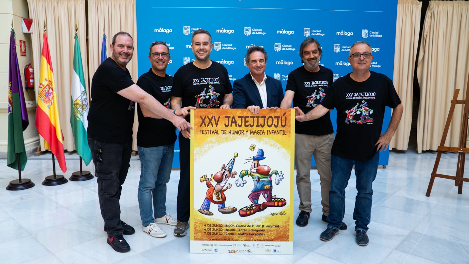 El festival solidario ‘Jajejijojú’ de AVOI celebra su 25ª edición en Málaga y Fuengirola