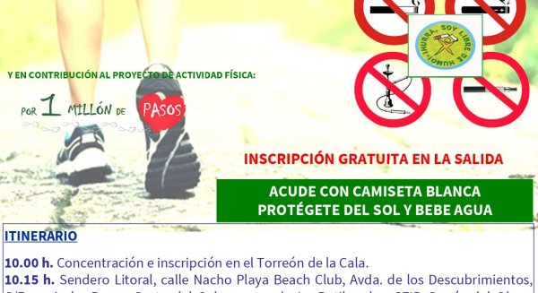 Mijas celebrará el Día Mundial contra el Tabaco con dos caminatas dirigidas a estudiantes