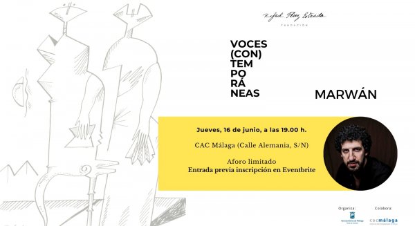 El cantautor y poeta Marwán visita este jueves Málaga de la mano de la Fundación Rafael Pérez Estrada