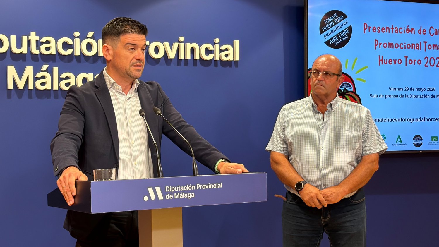 La Diputación impulsa la campaña del Tomate Huevo Toro 2026 en el Valle del Guadalhorce