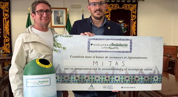 Mijas acoge el reconocimiento ‘Ecolólatras Andalucía’ tras lograr la mejor puntuación de la provincia de Málaga