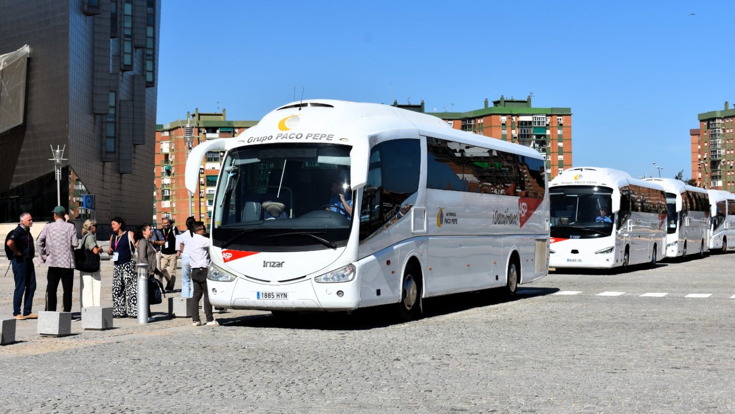Autobuses Paco Pepe completa con éxito el traslado de los 900 asistentes a la 4ª Convención Europea del Golf