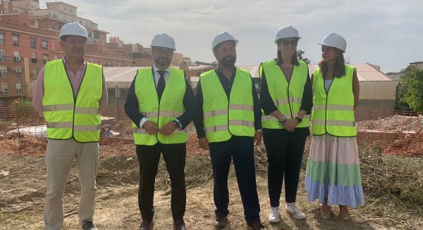 Cardenete visita las obras para el Centro de Tecnificación de Deporte Adaptado