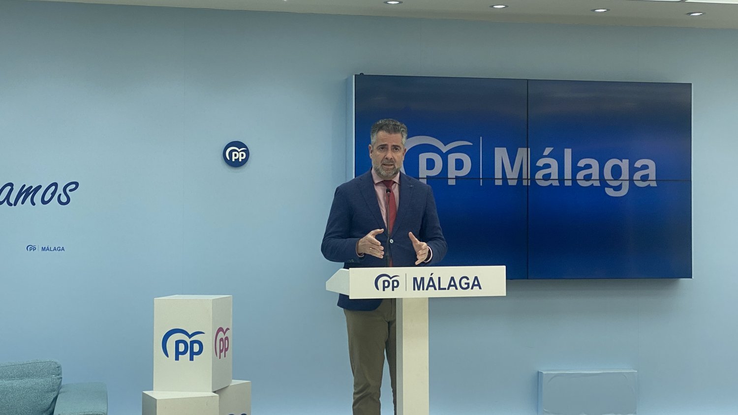 El PP denuncia que Málaga no puede permitirse 5 años más sin inversiones ni viviendas por la parálisis del Gobierno