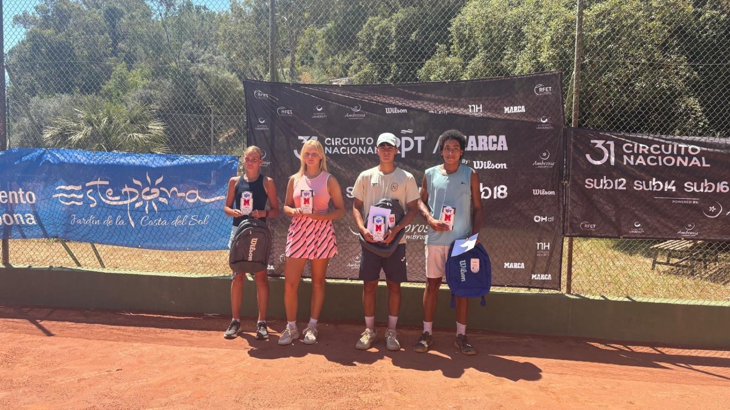 Éxito en Estepona en el Circuito Nacional de Tenis RPT-Marca by Wilson 2026