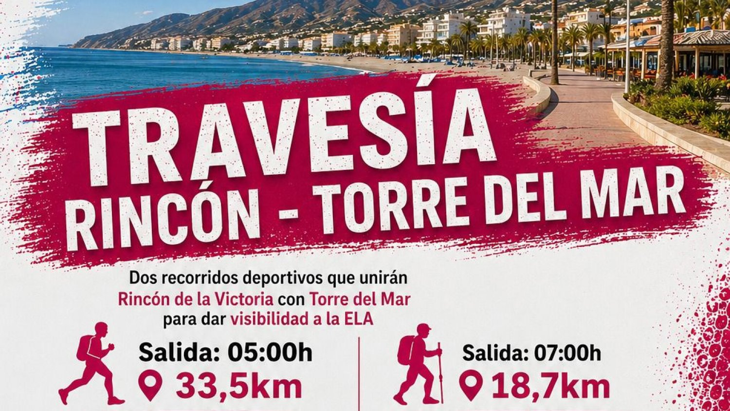 Rincón de la Victoria refuerza su compromiso con la visibilización de la ELA en un reto solidario 