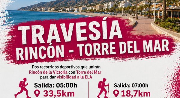 Rincón de la Victoria refuerza su compromiso con la visibilización de la ELA en un reto solidario 
