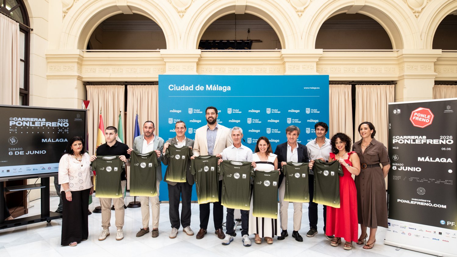 Málaga presenta la carrera ‘PONLE FRENO’ que se celebrará este sábado en el Puerto