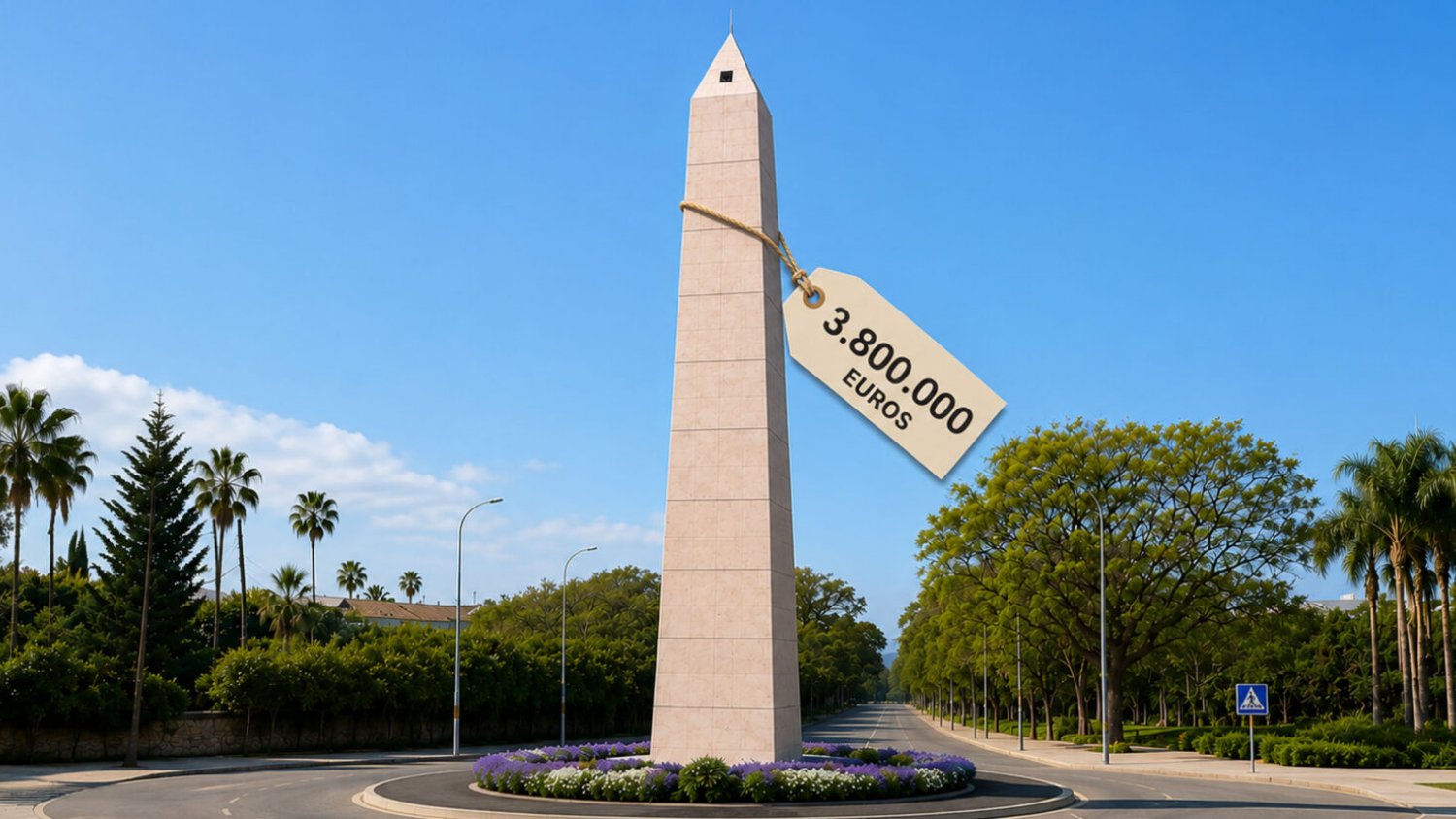 VOX lamenta que el PP gaste casi 4 millones en un obelisco