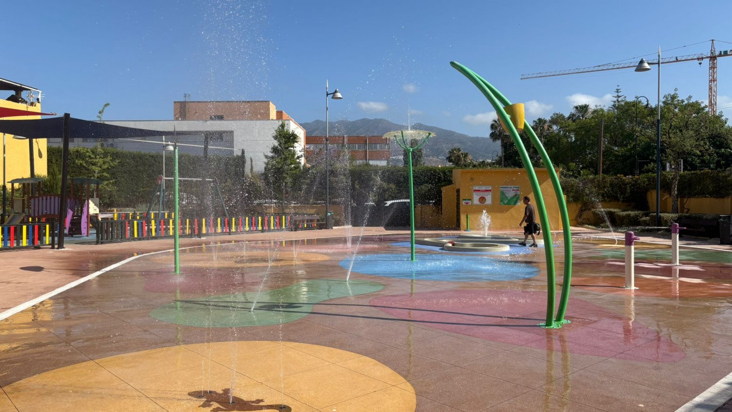 Mijas abre el Parque del Agua de Las Cañadas para el disfrute de los más pequeños