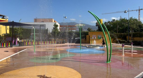 Mijas abre el Parque del Agua de Las Cañadas para el disfrute de los más pequeños