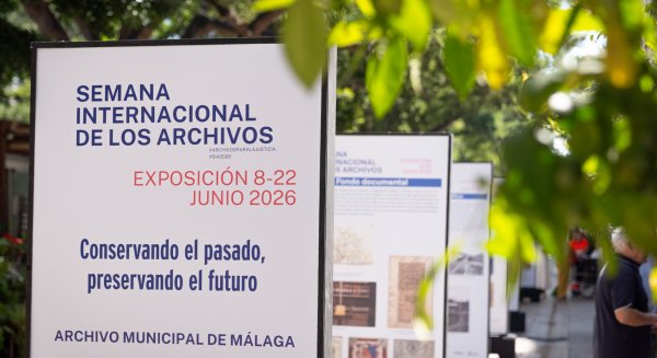La Alameda Principal acoge la exposición “Conservando el pasado, preservando el futuro” por la Semana Internacional de los Archivos