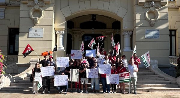 CCOO se suma a la huelga del Centro Municipal de Emergencias y denuncia la precariedad salarial