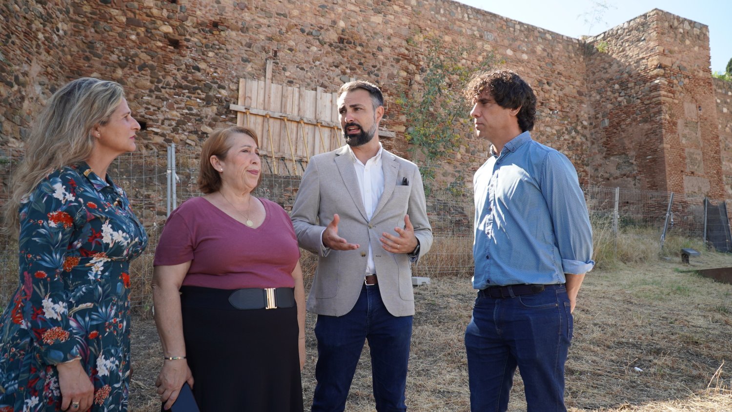 El PSOE manifiesta el abandono de la Alcazaba y Gibralfaro y exige un plan urgente de conservación