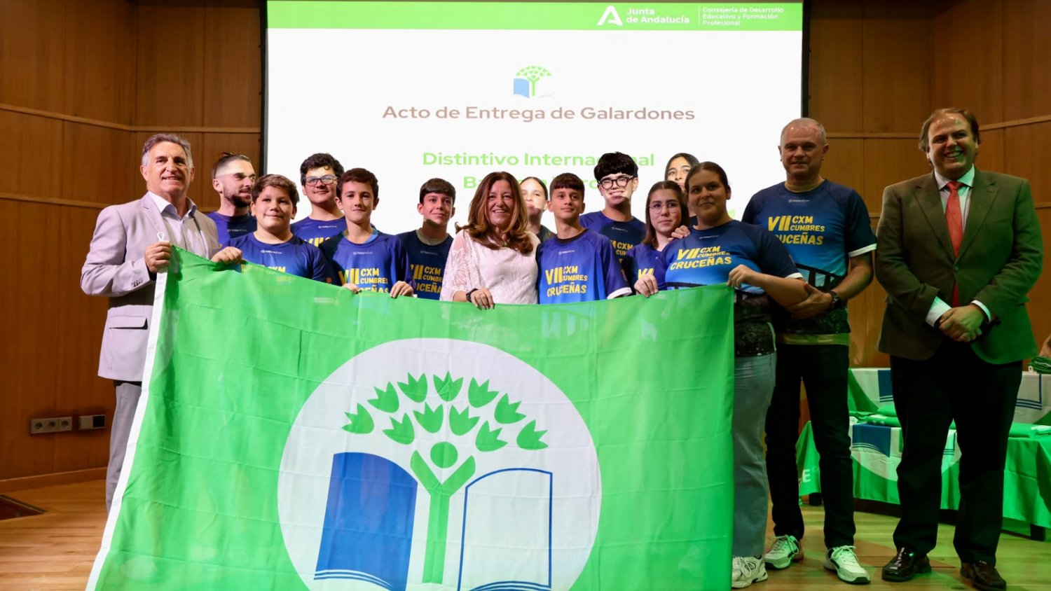 Dos centros docentes malagueños reciben la Bandera Verde por su compromiso con la educación ambiental