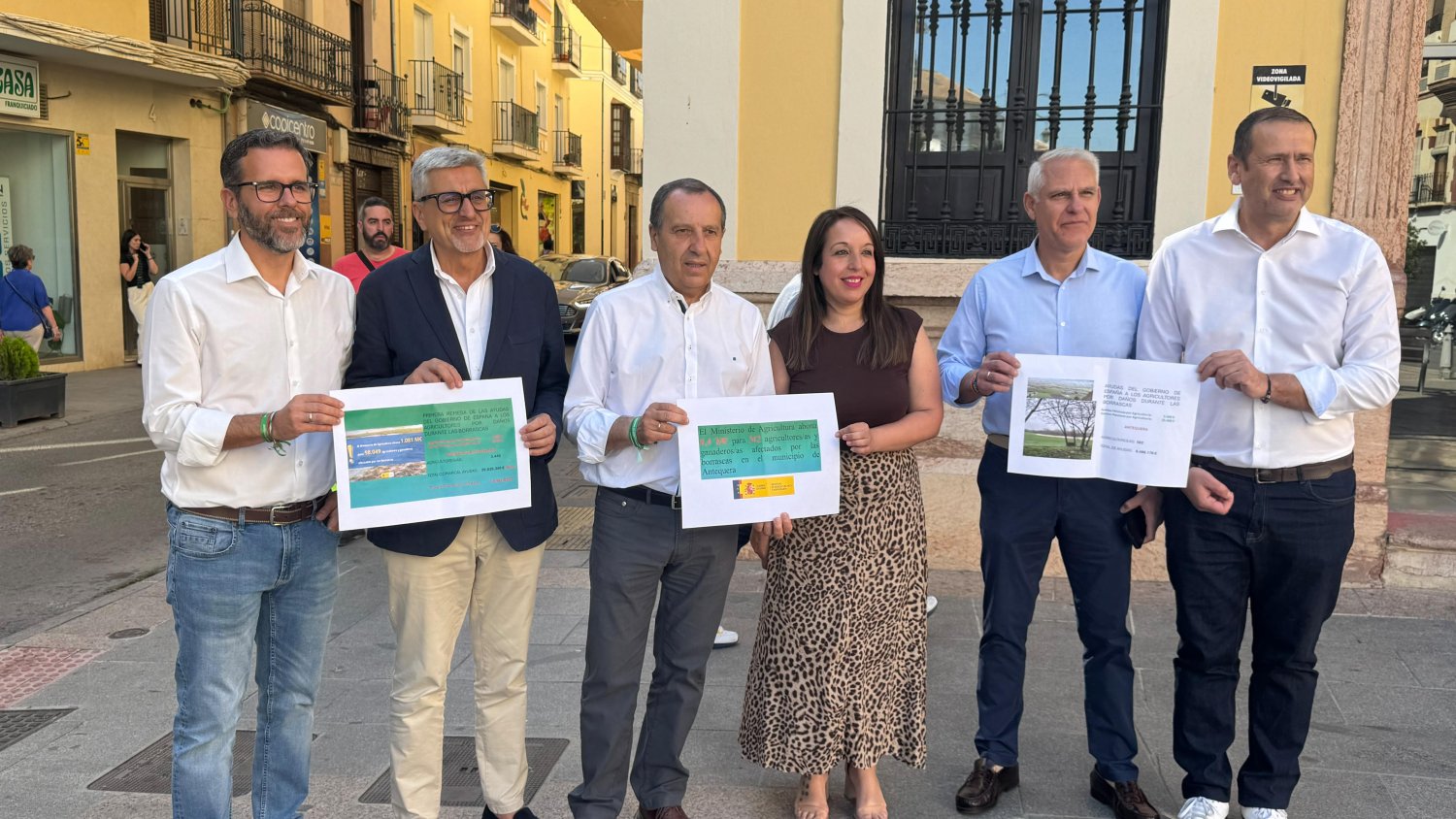 El PSOE enfatiza que la comarca de Antequera es la más beneficiada por las ayudas del Gobierno a los agricultores
