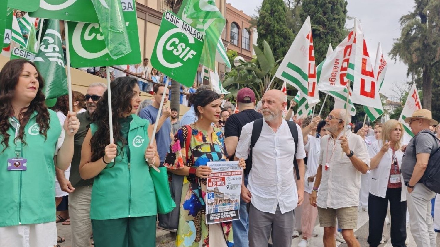 Por Andalucía asegura que el “tarifazo” del aparcamiento del Hospital Civil es una parte más del mercadeo en la pública