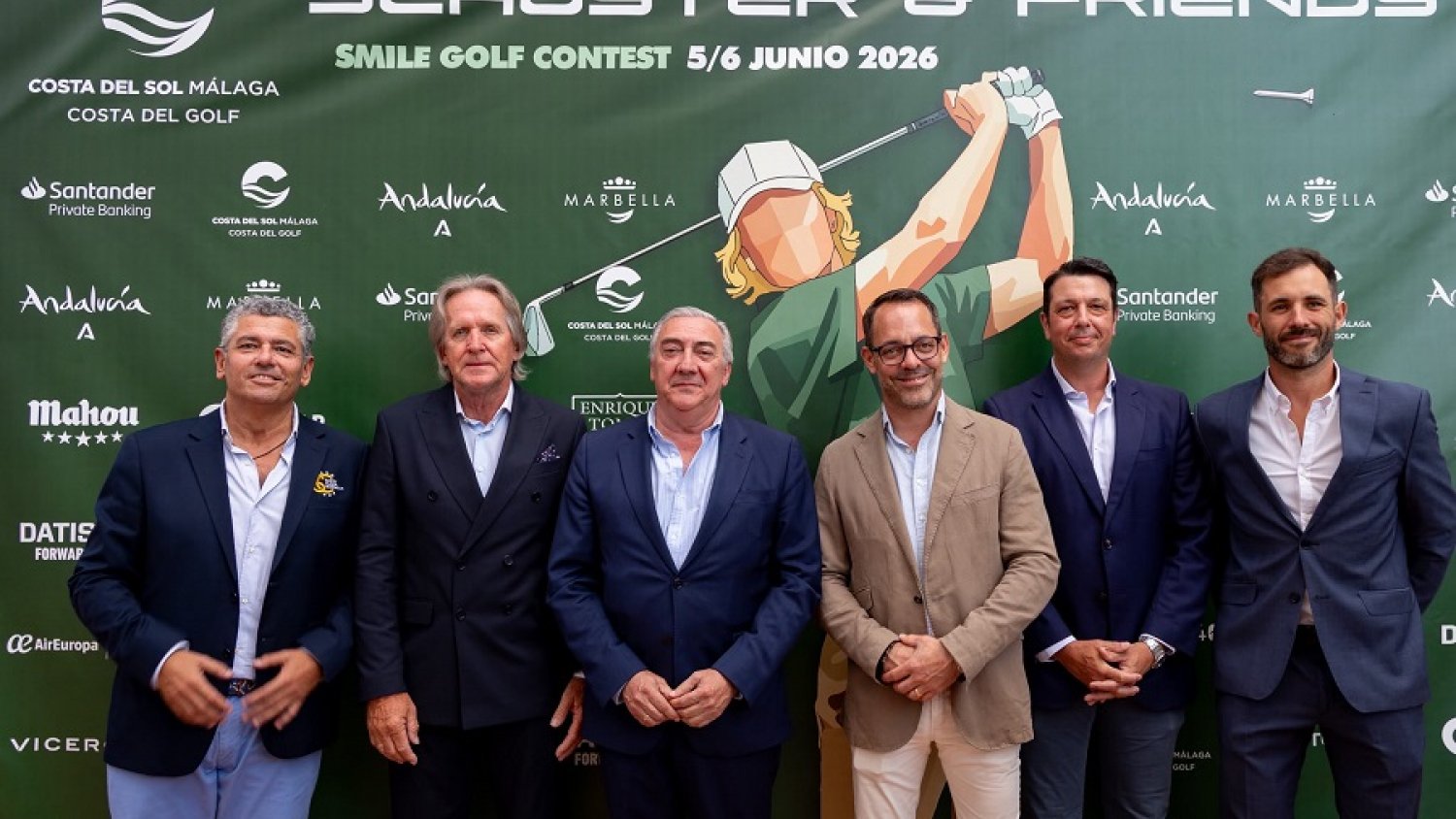 La Costa del Sol vuelve a convertirse en el epicentro del golf con la celebración de Schuster & Friends 2026