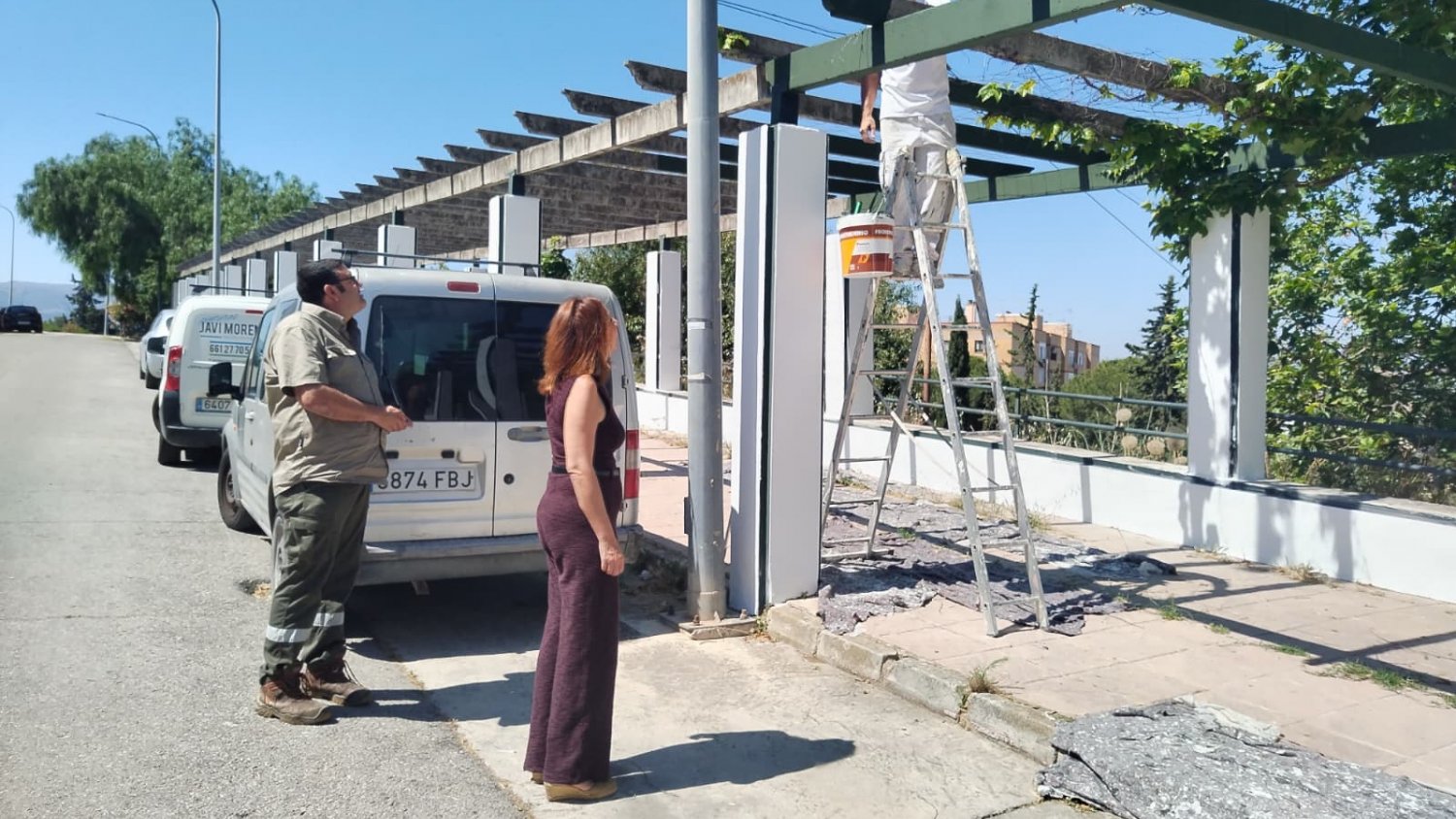 Ronda continúa el Plan de Mejora en barriadas con actuaciones en El Fuerte y la Dehesa 