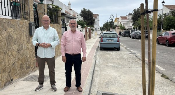 Concluyen las obras de mejora de calle Ruta de los Bandoleros en Torre del Mar con una inversión de más de 148.000 euros