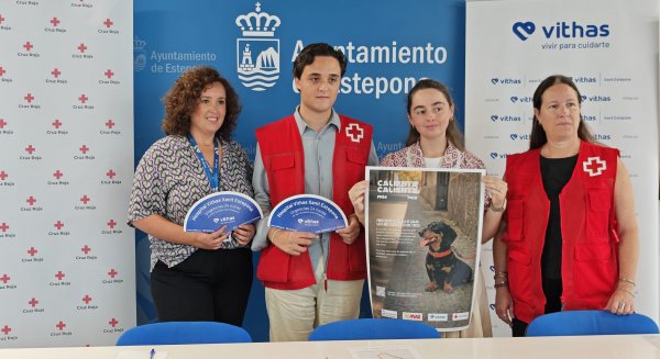 Estepona y Cruz Roja organizan una campaña para prevenir los efectos del calor en personas mayores y vulnerables