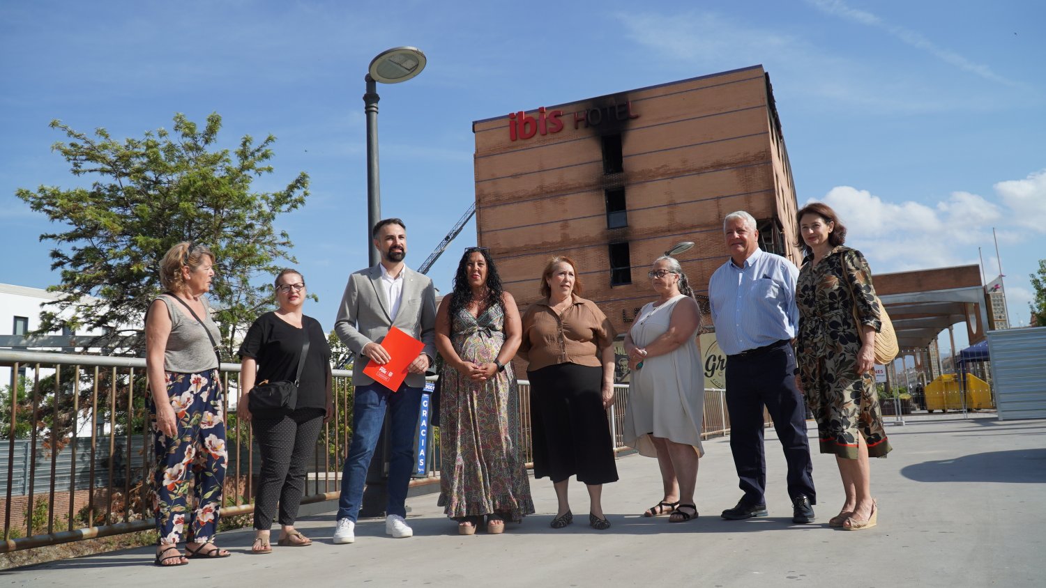 El PSOE solicita un plan especial de prevención y seguridad para el Centro Histórico tras el incendio del Ibis