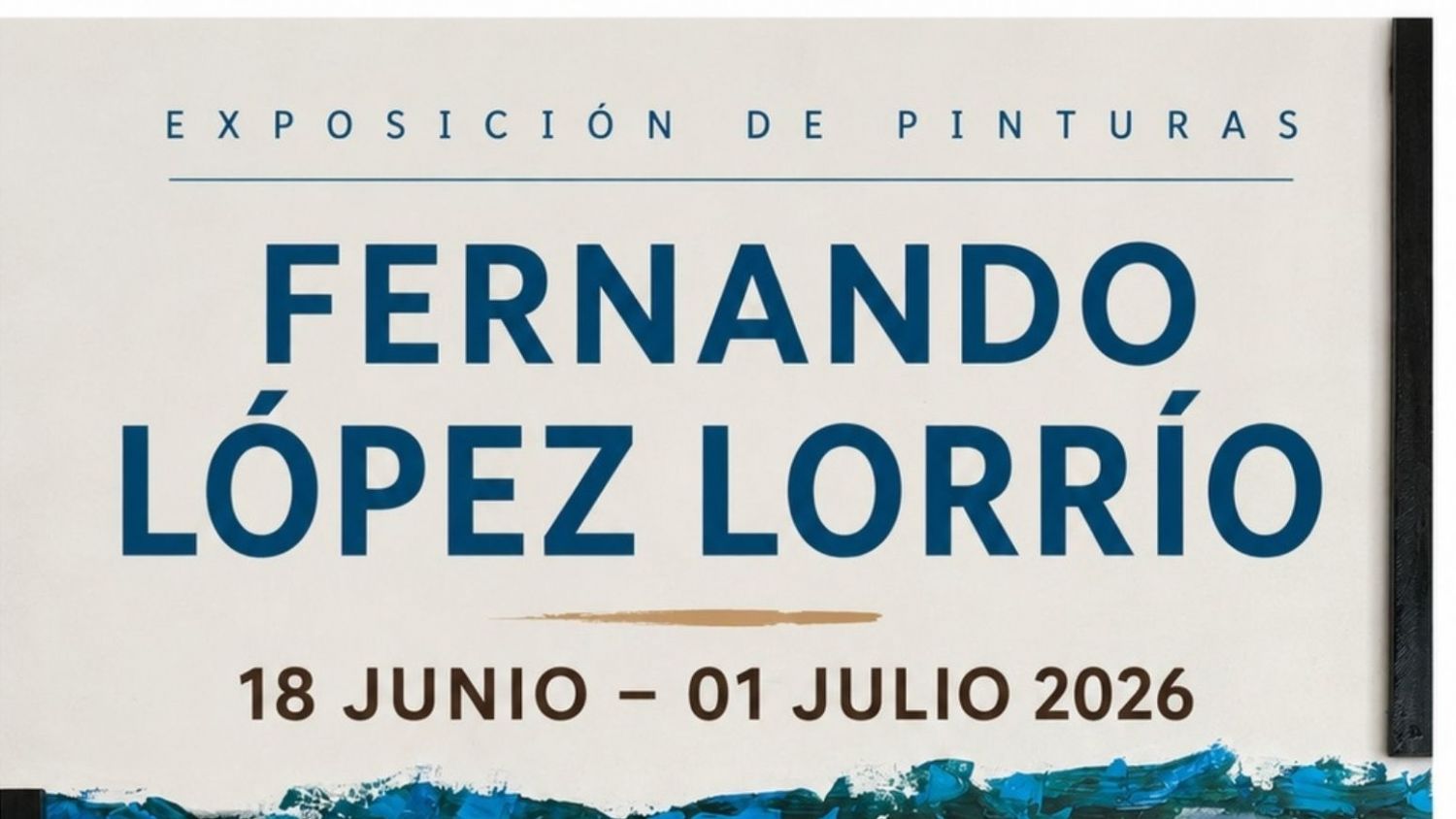 La Casa de Las Tejerinas acogerá la exposición ‘Contrastes’ del artista Fernando López Lorrio