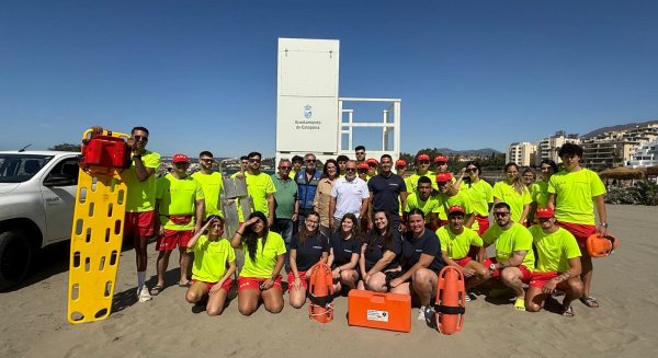 El Ayuntamiento de Estepona activa el servicio de salvamento y vigilancia en las playas 