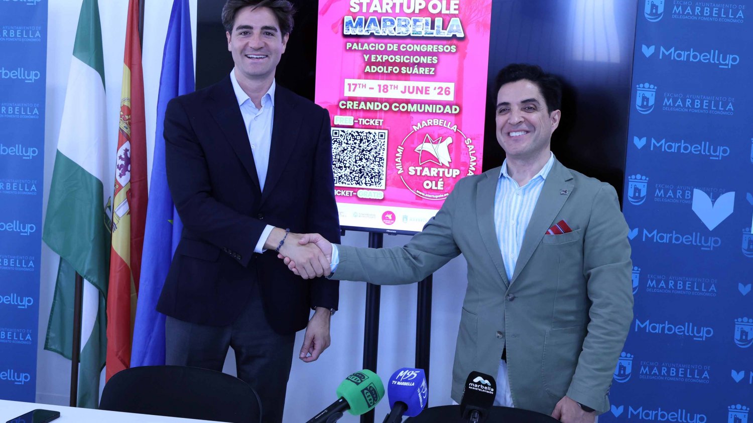 Marbella reunirá a más de 1.500 profesionales en la III Edición de Startup Olé Marbella del 17 al 18 de junio