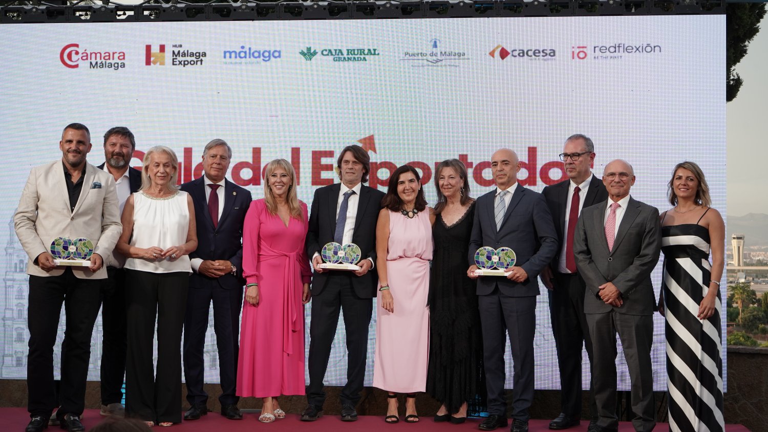 La Cámara de Comercio de Málaga reconoce el impulso internacional de las empresas malagueñas en la I Gala del Exportador