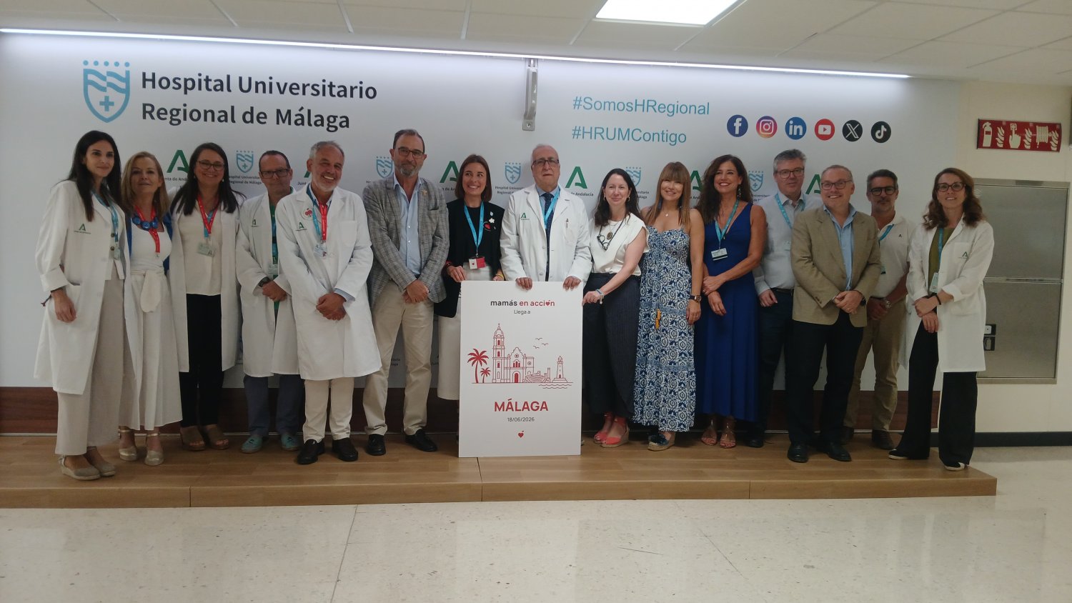 El Materno Infantil da a conocer la incorporación de Mamás en Acción para acompañar a menores hospitalizados sin un adulto de referencia 