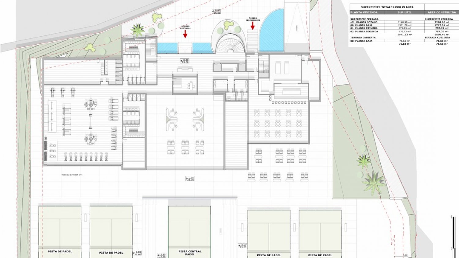 Por Andalucía denuncia la cesión de 6.000 m² de suelo público durante 50 años a un club de pádel en Marbella