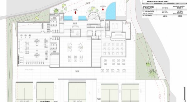 Por Andalucía denuncia la cesión de 6.000 m² de suelo público durante 50 años a un club de pádel en Marbella