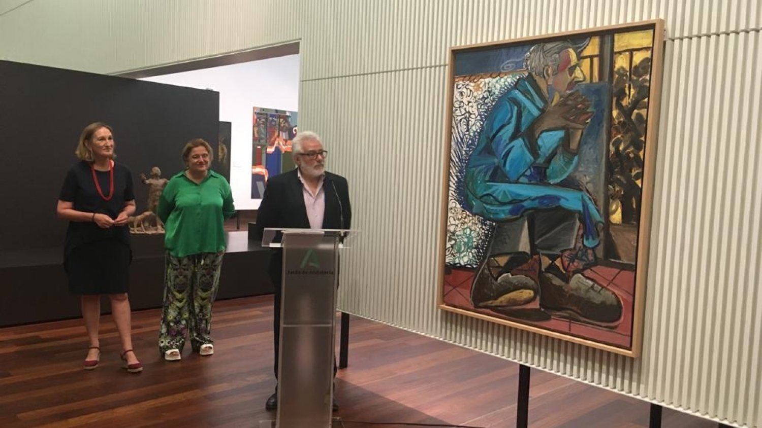 El Museo de Málaga incorpora a su colección “El Abuelo”, de Rafael Alvarado