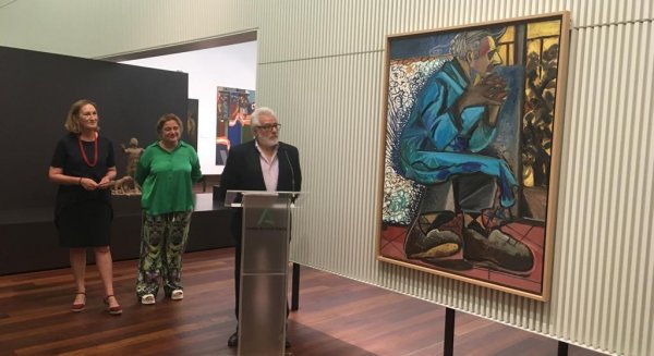 El Museo de Málaga incorpora a su colección “El Abuelo”, de Rafael Alvarado