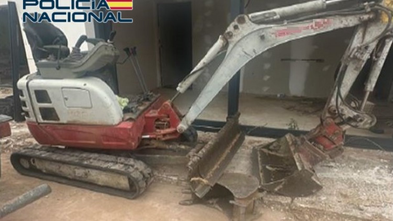 La Policía Nacional detiene en Málaga al autor de varios robos de maquinaria de obra