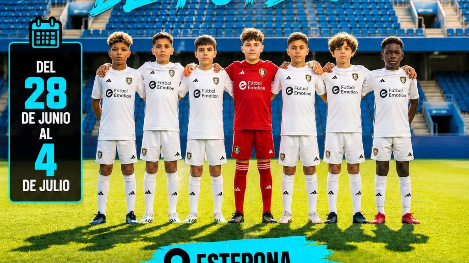 El Estadio Municipal de Atletismo albergará el Campus de Verano Premier de Fútbol 