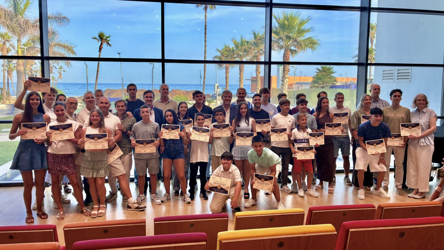 Entrega de los V Premios al Mérito Deportivo a 42 deportistas de Estepona con participación en competiciones oficiales