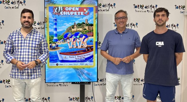 Torre del Mar celebrará el XIV Open Chupete de natación con más de 300 jóvenes deportistas