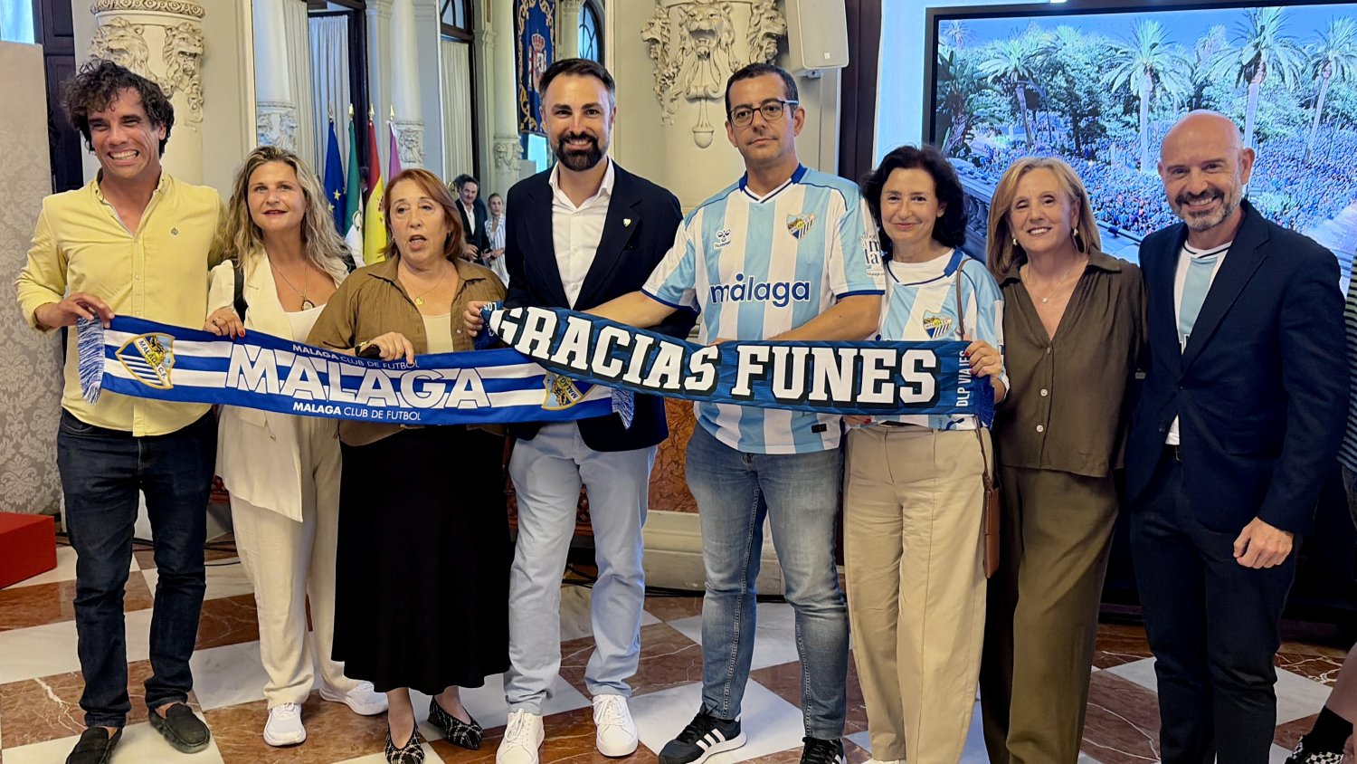 Ruiz Araújo pide a De la Torre que escuche a la afición sobre el futuro emplazamiento de La Rosaleda