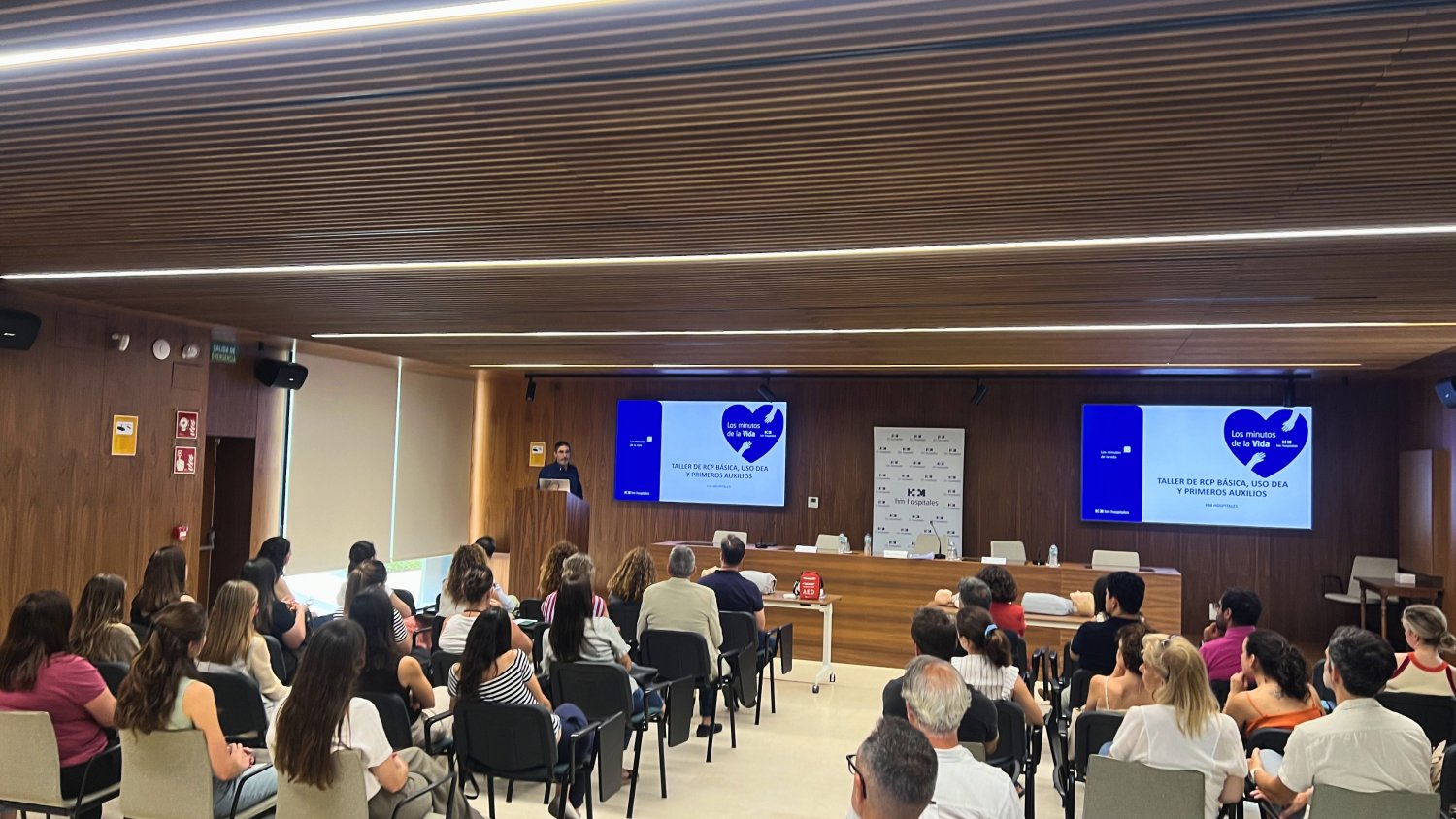 HM Hospitales forma a farmacéuticos de Málaga en reanimación cardiaca