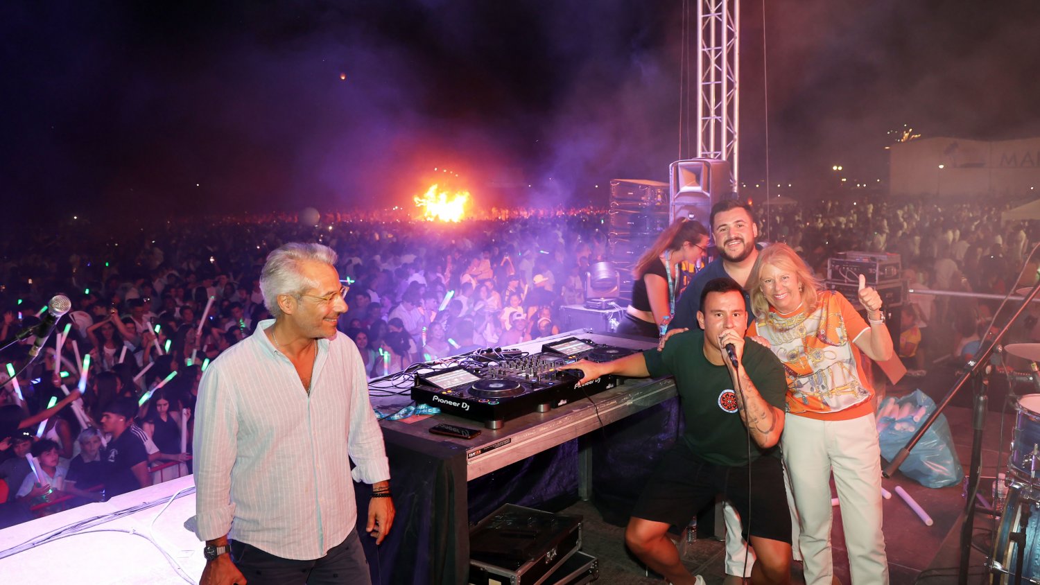 Gran participación en la Noche de San Juan en Marbella y San Pedro Alcántara