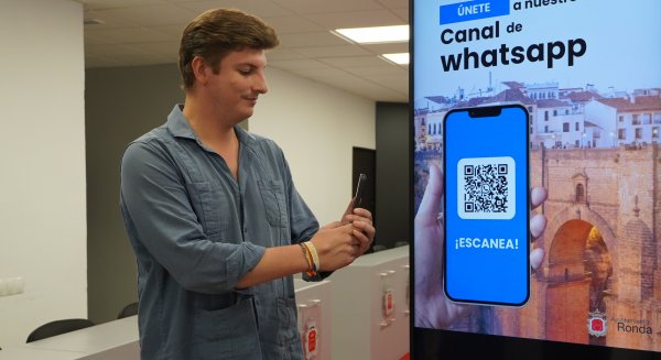 Ronda pone en marcha un canal de WhatsApp para acercar la información municipal a la ciudadanía