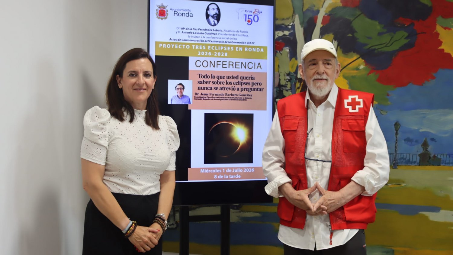 La Delegación de Cultura inicia los actos del centenario de la Generación del 27 con una conferencia sobre eclipses solares