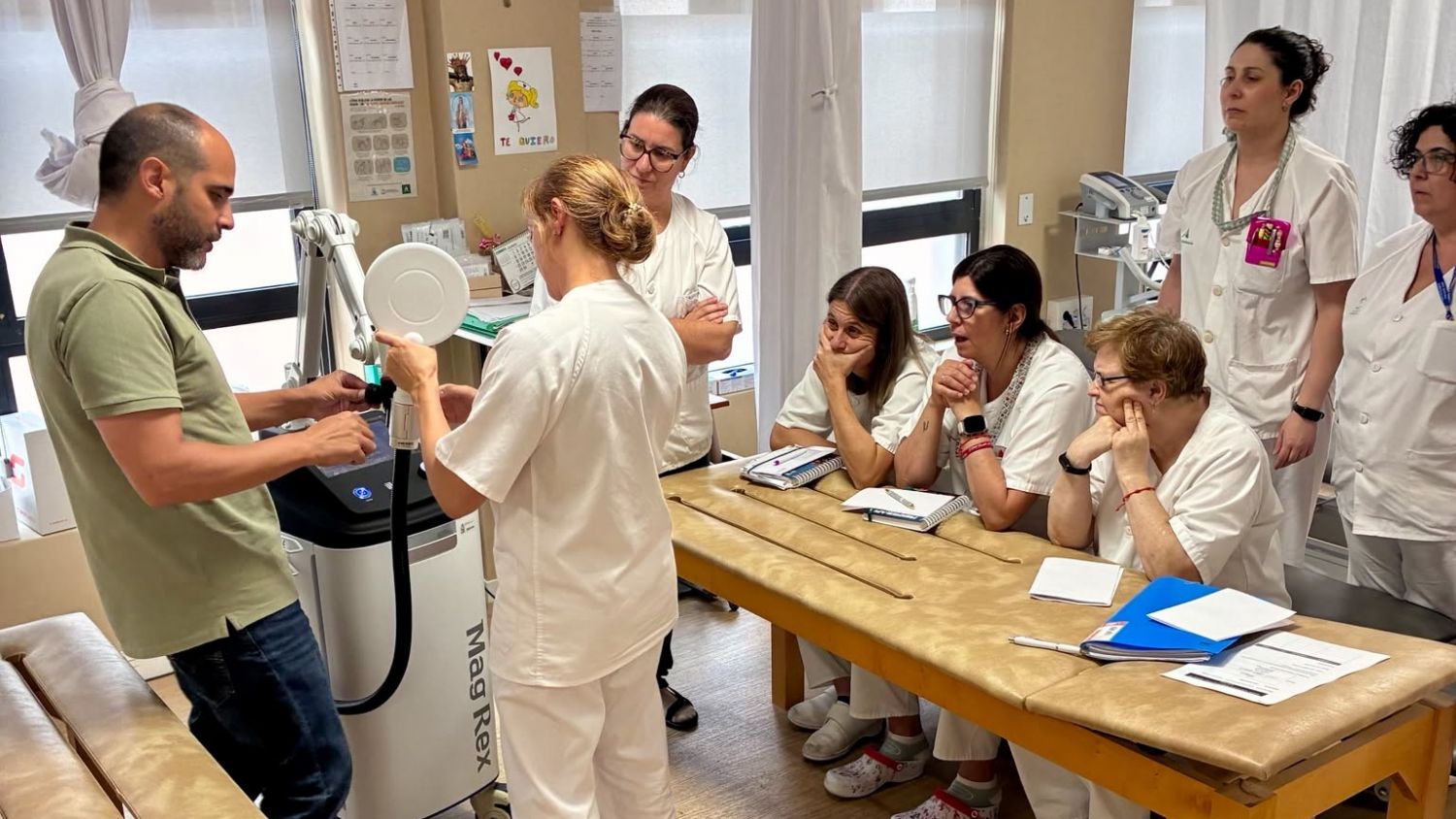 El Área Sanitaria Norte de Málaga añade un nuevo equipo para mejorar la rehabilitación