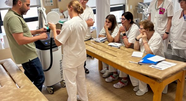 El Área Sanitaria Norte de Málaga añade un nuevo equipo para mejorar la rehabilitación