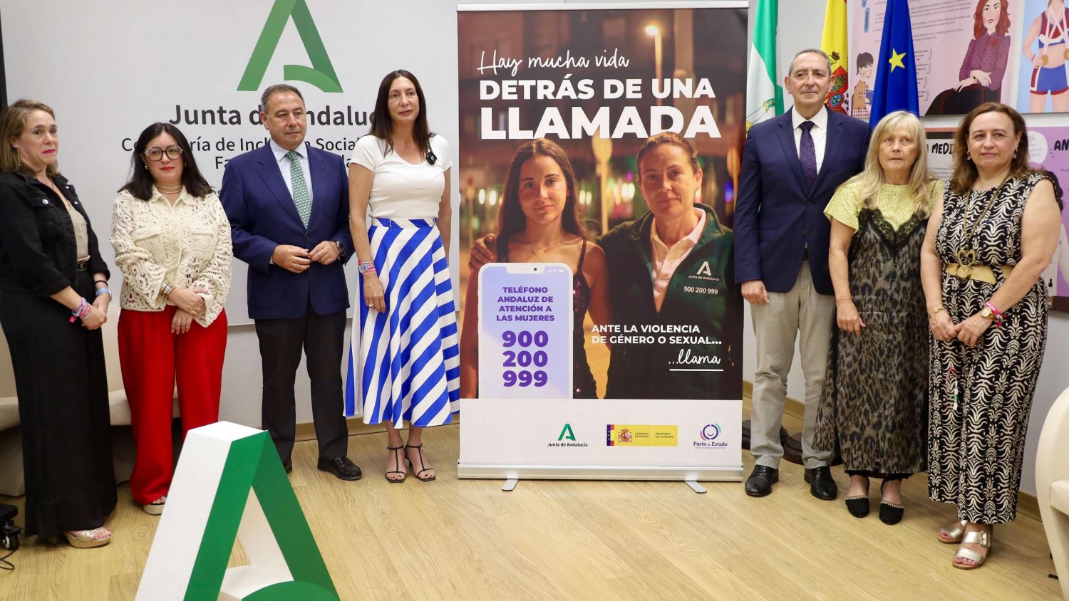 La Junta lanza el spot 'Hay mucha vida detrás de una llamada' para reforzar la lucha contra la violencia de género