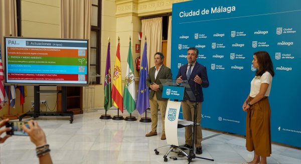 Arranca el plan Conecta_Málaga con intervenciones en Centro-Norte, Las Flores y Cruz del Humilladero