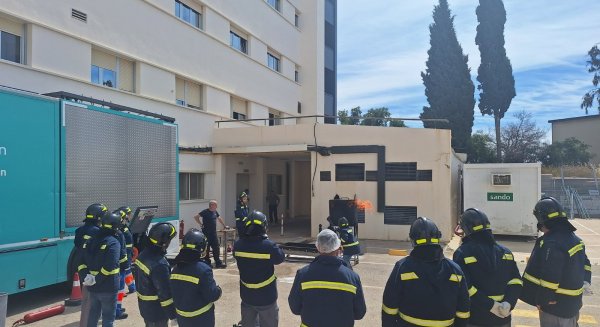 El Área Sanitaria Este de Málaga-Axarquía forma a sus profesionales en prevención de incendios