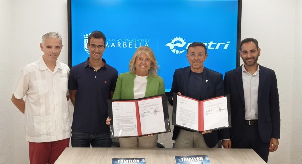 Marbella avanza para convertirse en sede del circuito internacional de triatlón T100